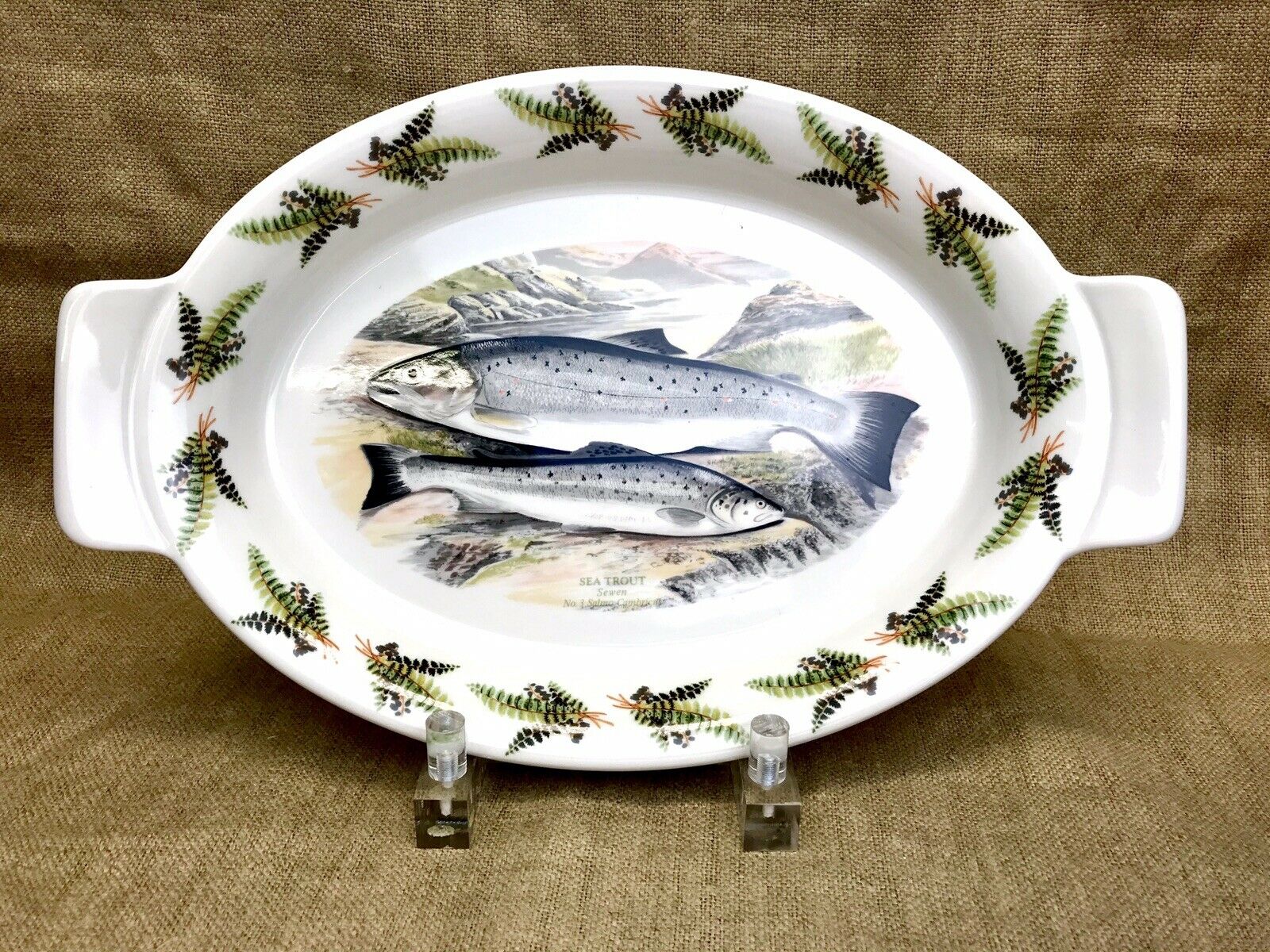 Portmeirion Fish Platter Casserole Large 15"