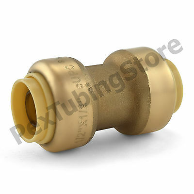 1/2" Sharkbite Style (push-fit) Push To Connect Lead-free Brass Coupling Fitting