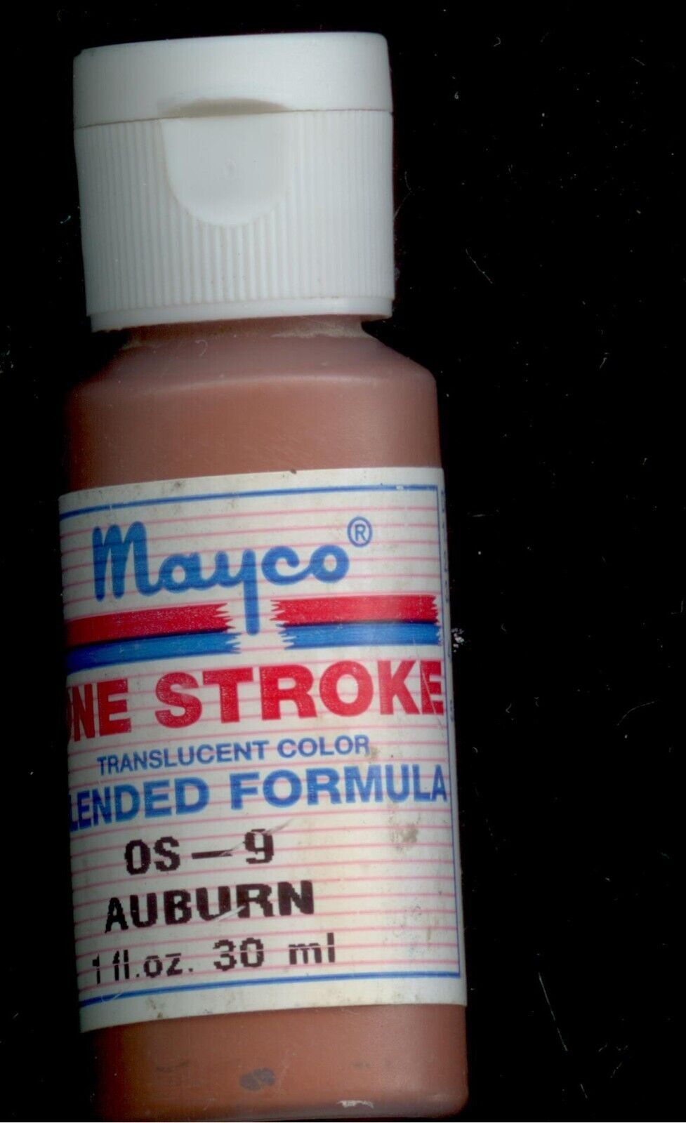 Ceramic Mayco One Stroke Underglaze, "auburn", 1 Fl Oz Bottle, Os 09